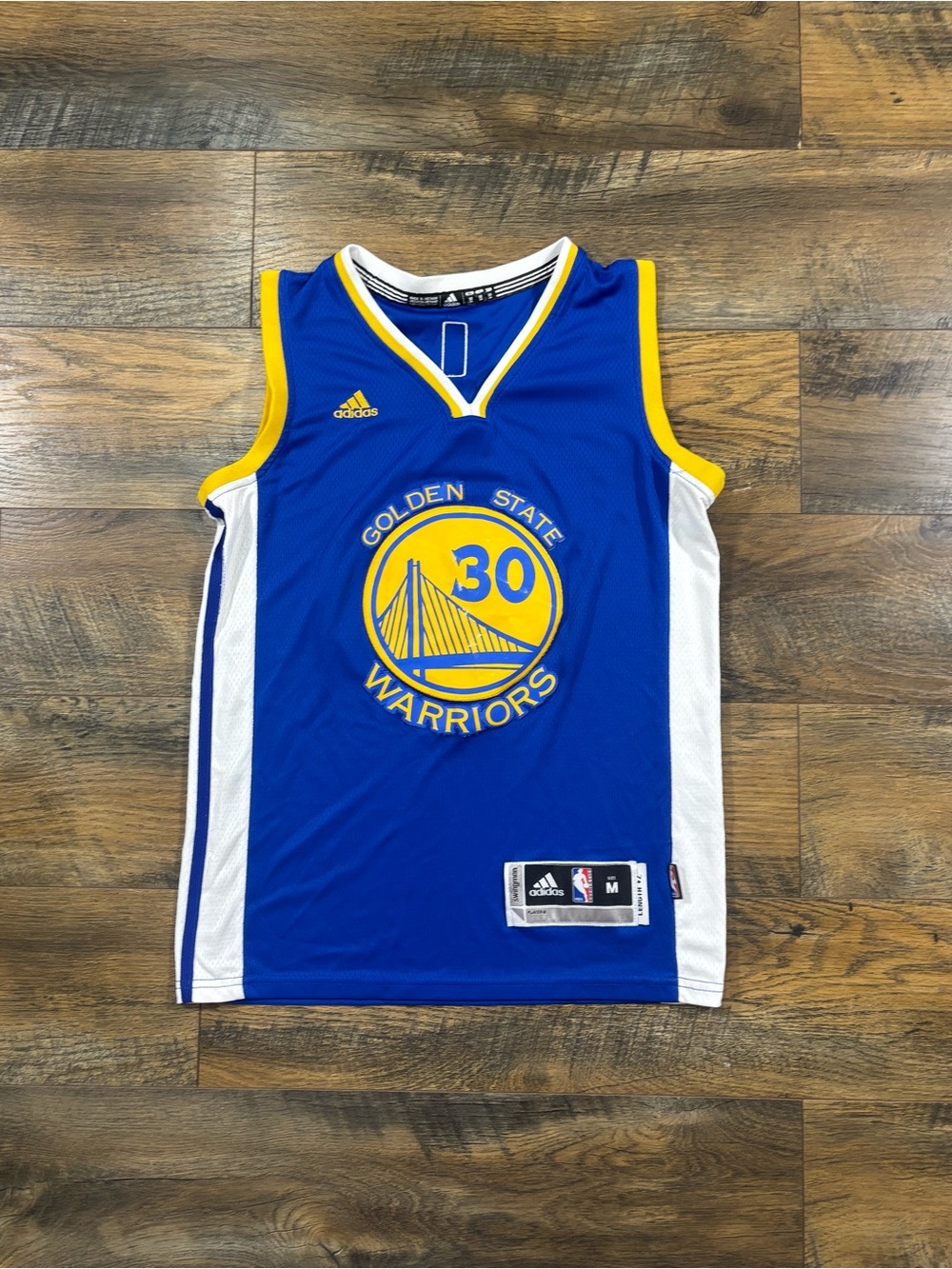 Adidas Steph Curry Golden State warriors jersey